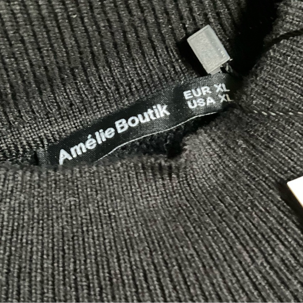 AmélieBoutik Women Mock Neck Sweater - Picture 5 of 6